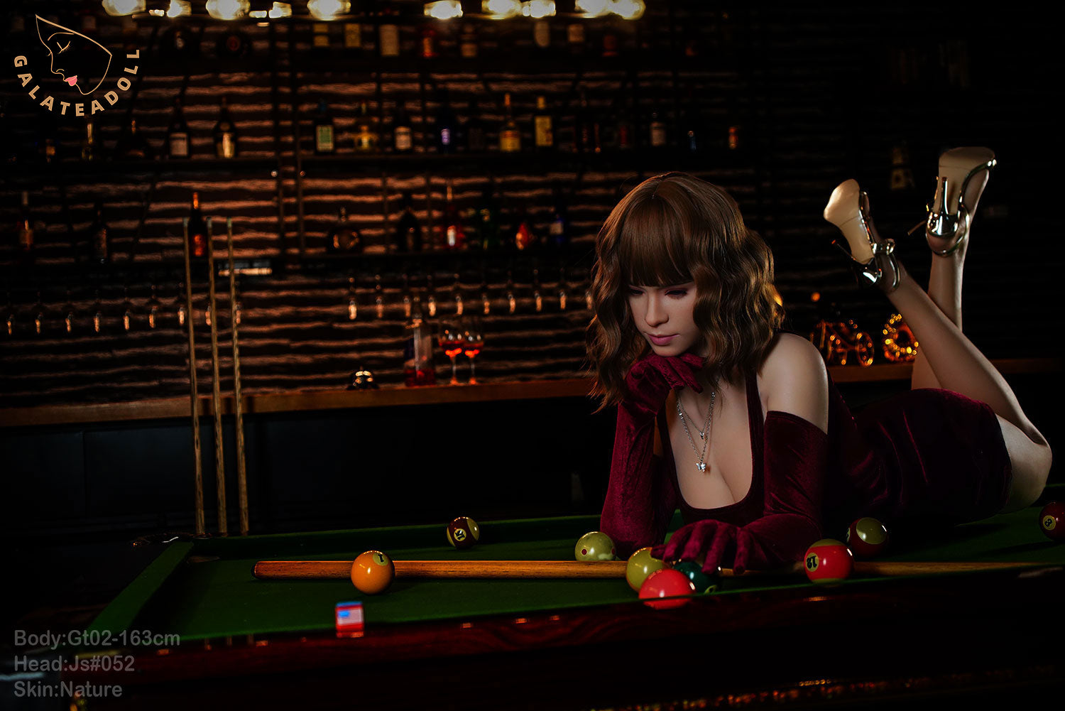 Amina (GALATEA DOLL B cup Hyper Realistic Full Silicone 163CM)