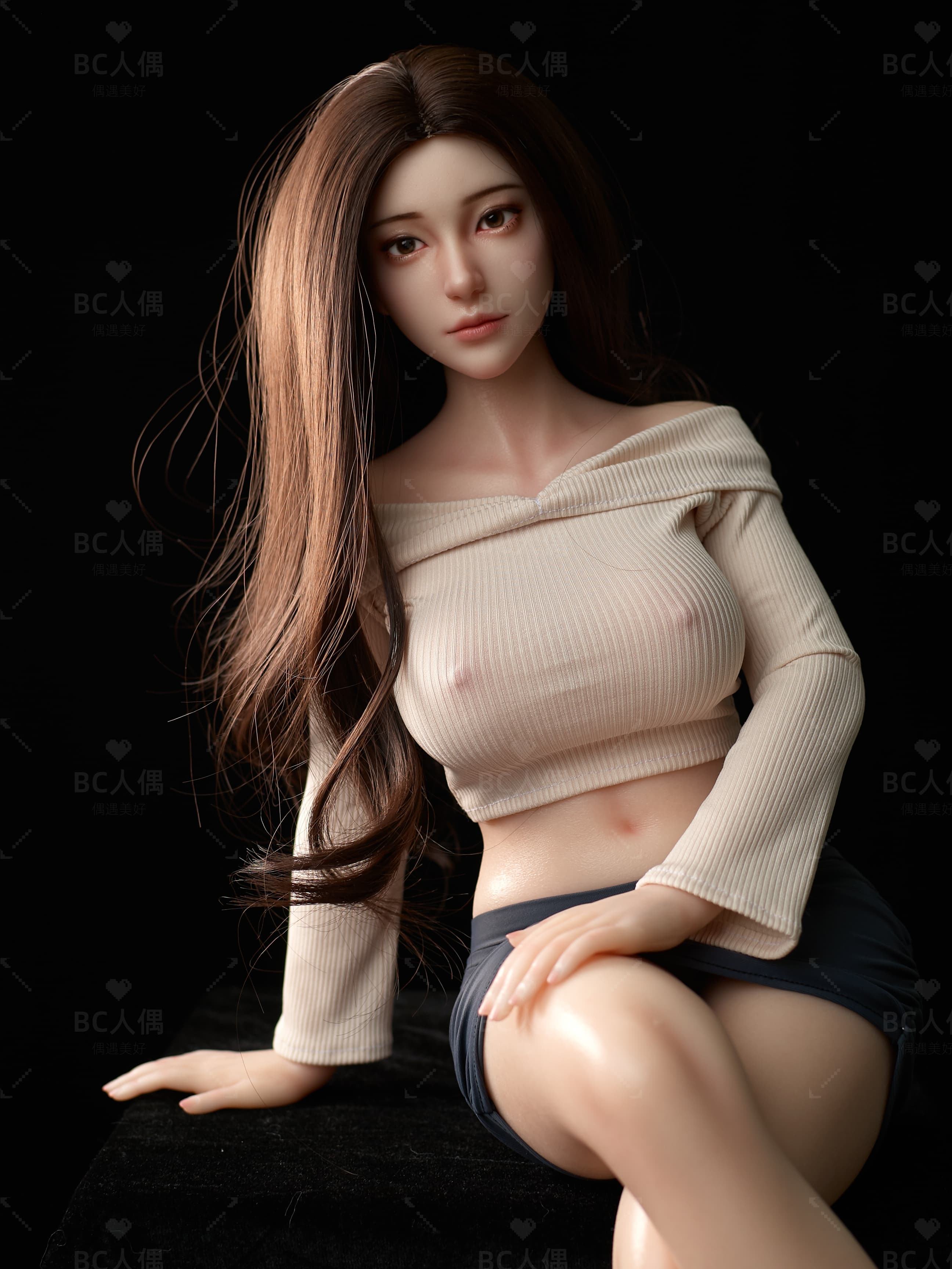Qing (BC DOLLS Full Silicone Baby Doll 76CM)