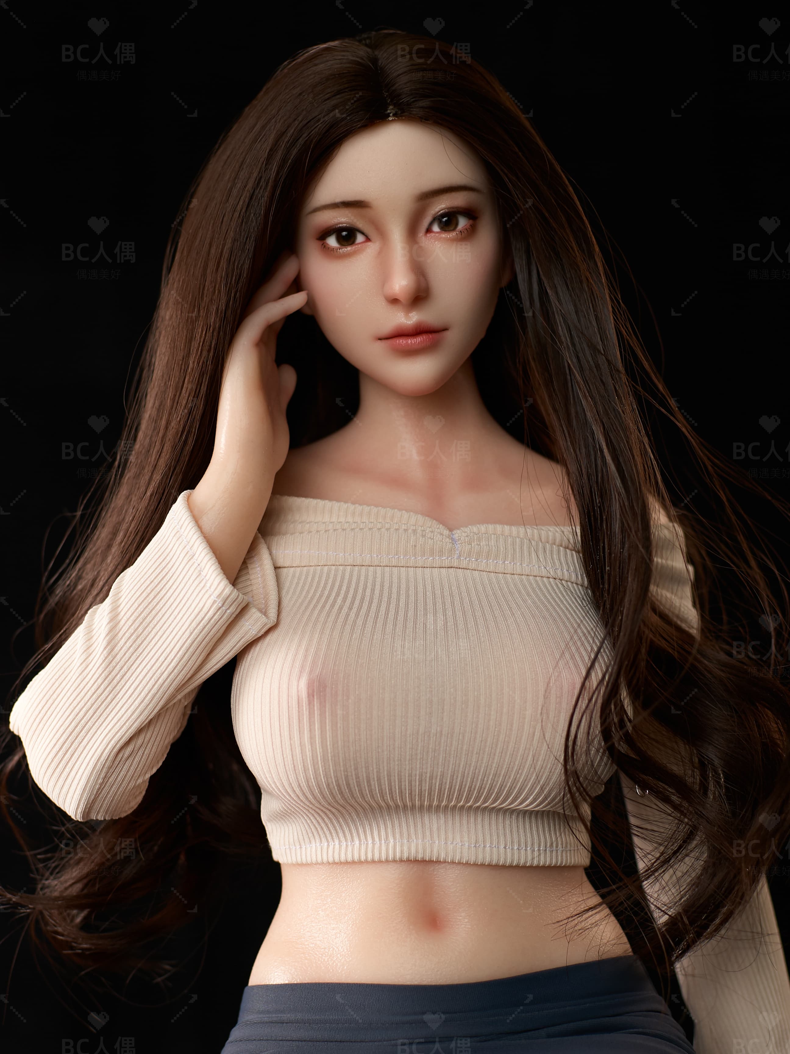 Qing (BC DOLLS Full Silicone Baby Doll 76CM)