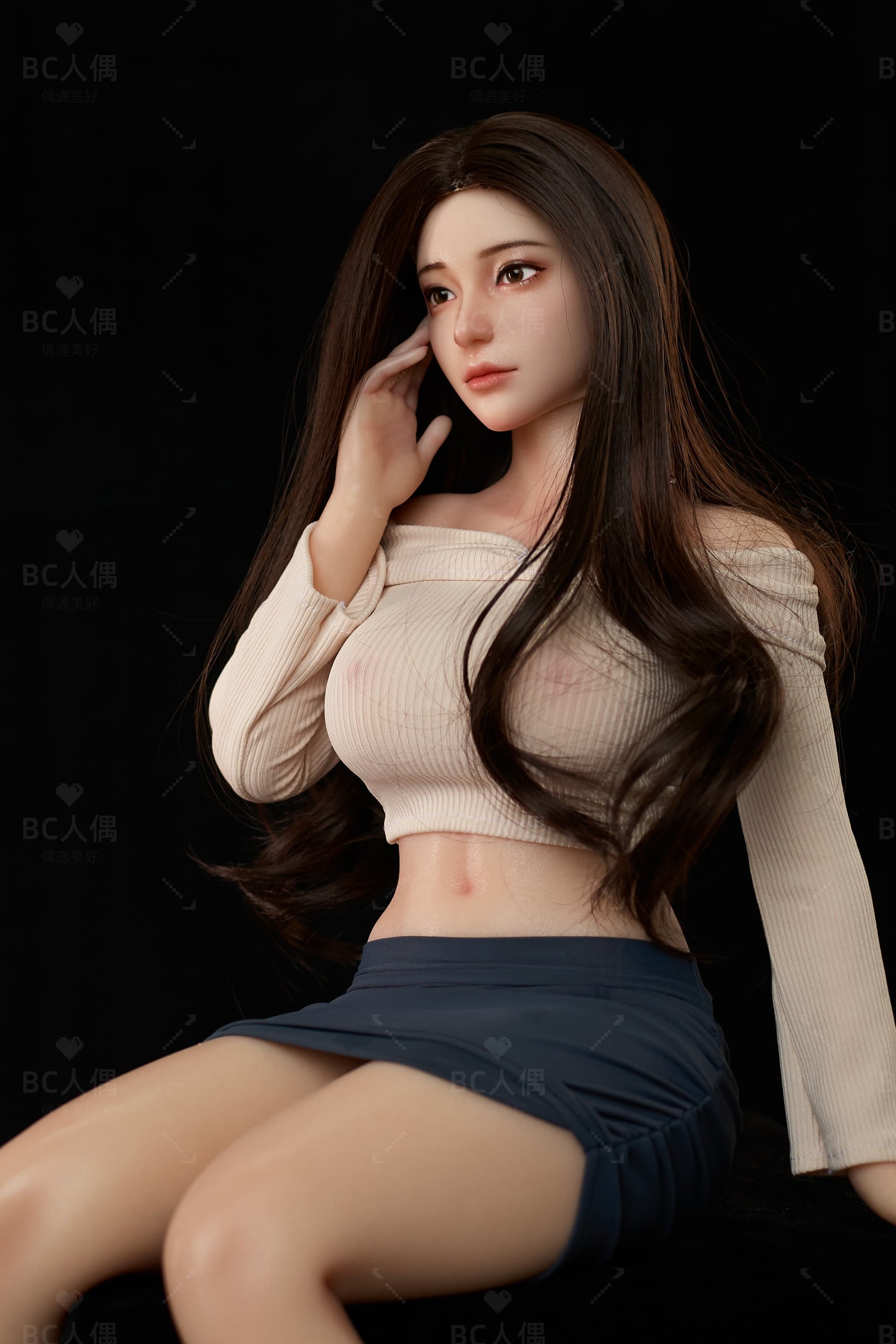 Qing (BC DOLLS Full Silicone Baby Doll 76CM)
