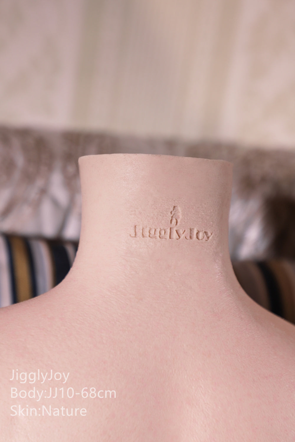 Eva (JIGGLY JOY D cup Full Silicone Ultra Realistic Torso-Size 68CM)