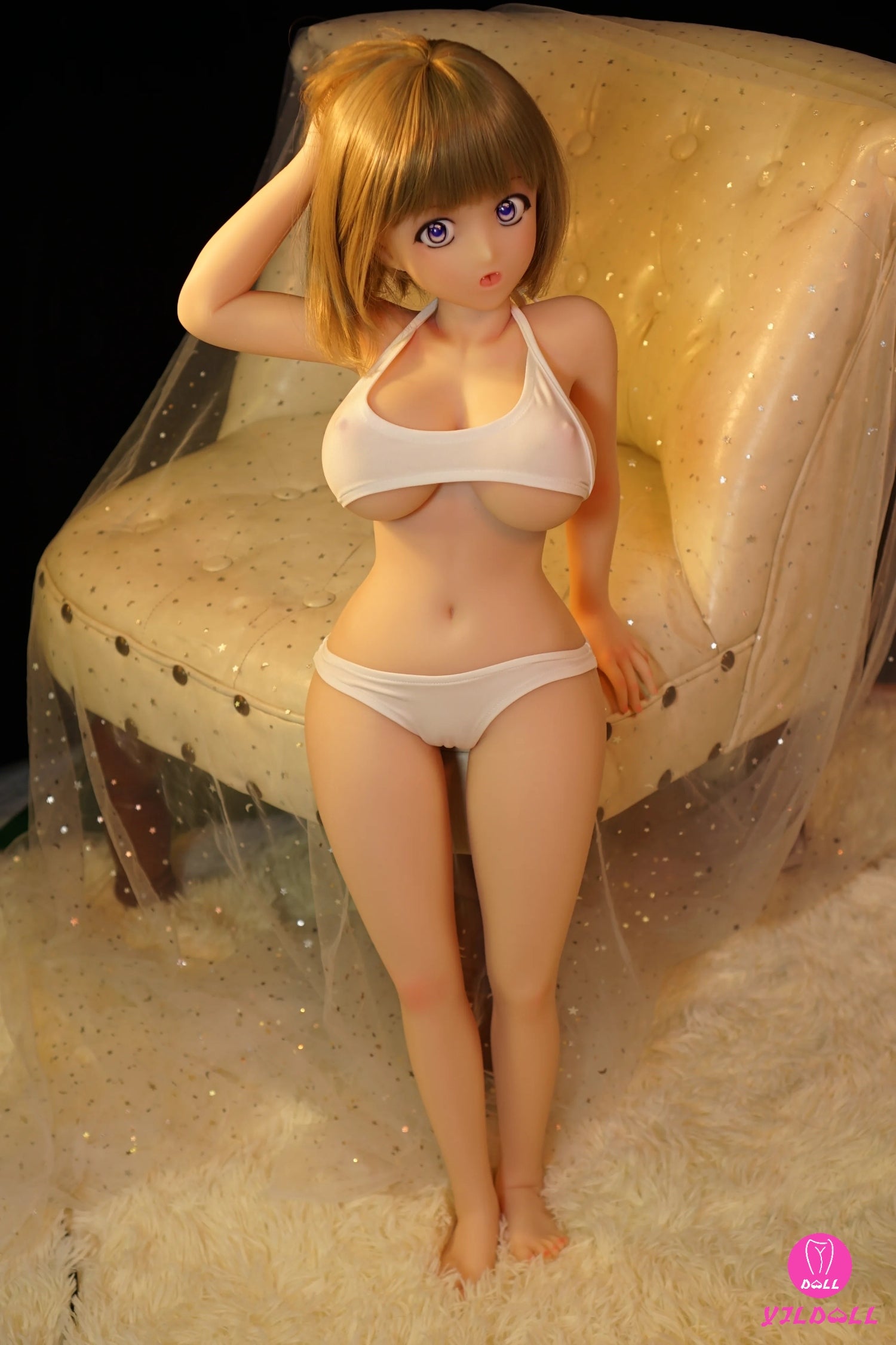 Kotoah (poupée animée YJL DOLL bonnet E entièrement en silicone 80 cm) 