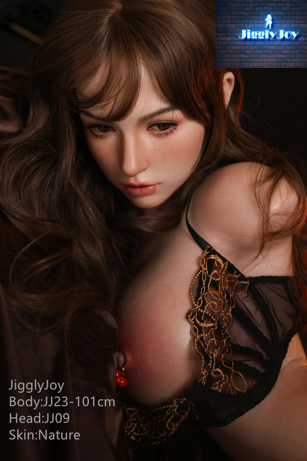 Winnie (JIGGLY JOY F cup Full Silicone Ultra Realistic Torso-Size 101CM)