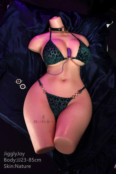Helen (JIGGLY JOY F cup Full Silicone Ultra Realistic Torso-Size 85CM)