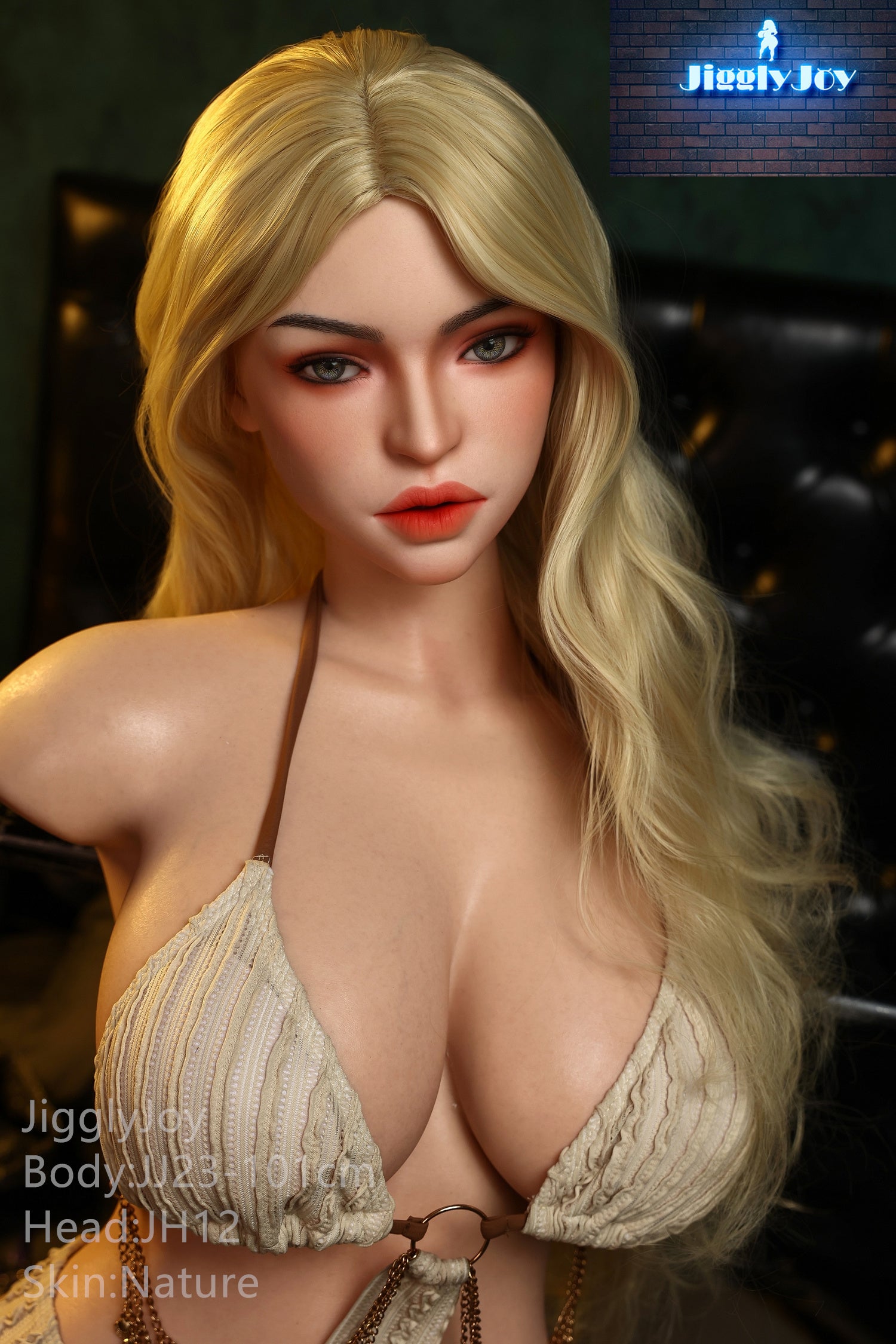 Jennifer (JIGGLY JOY F cup Full Silicone Ultra Realistic Torso-Size 101CM)