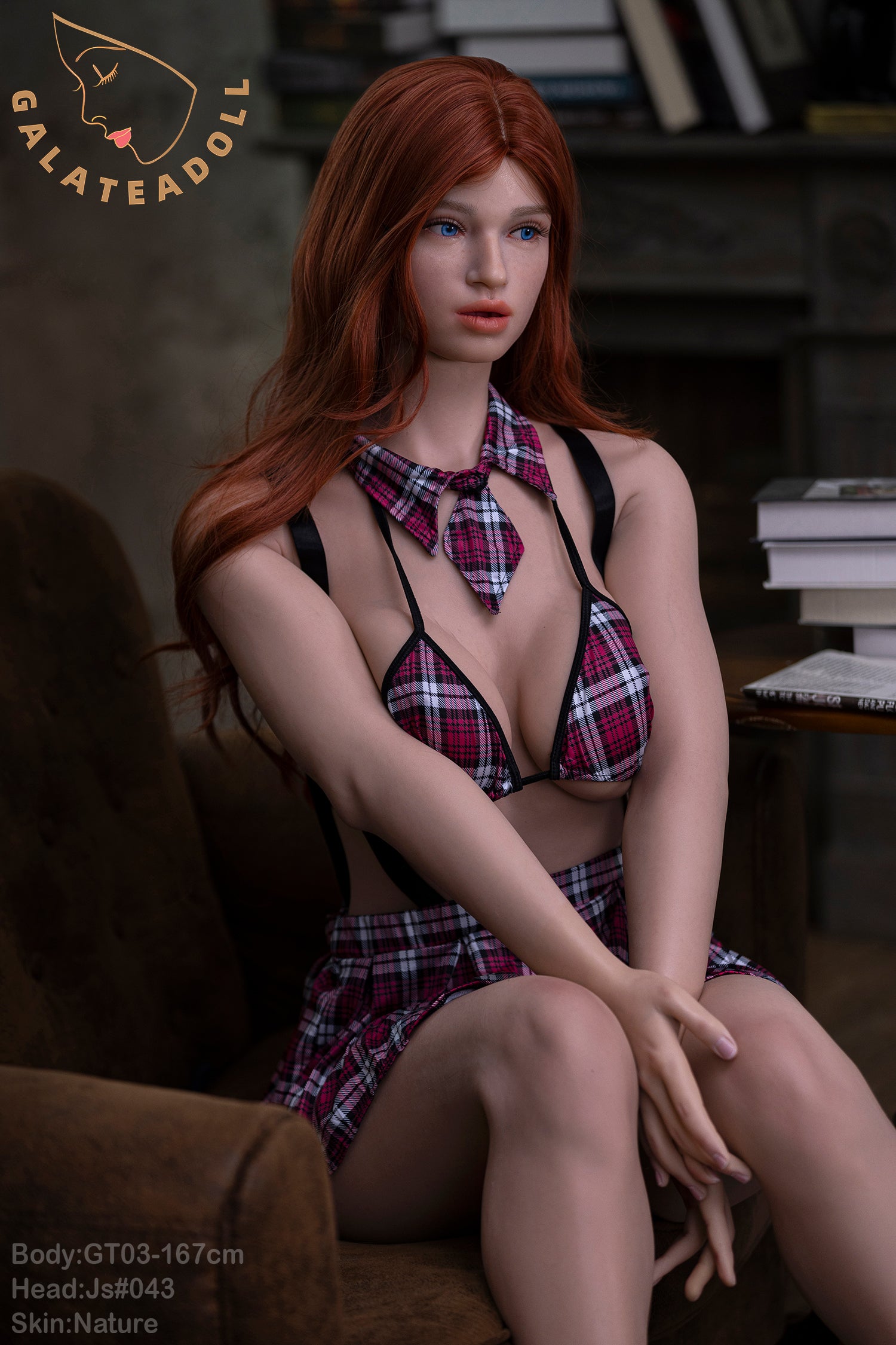 Amber (GALATEA DOLL B cup Hyper Realistic Full Silicone 167CM)