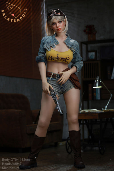 Ria (GALATEA DOLL B cup Full Silicone Hyper Realistic 162CM)