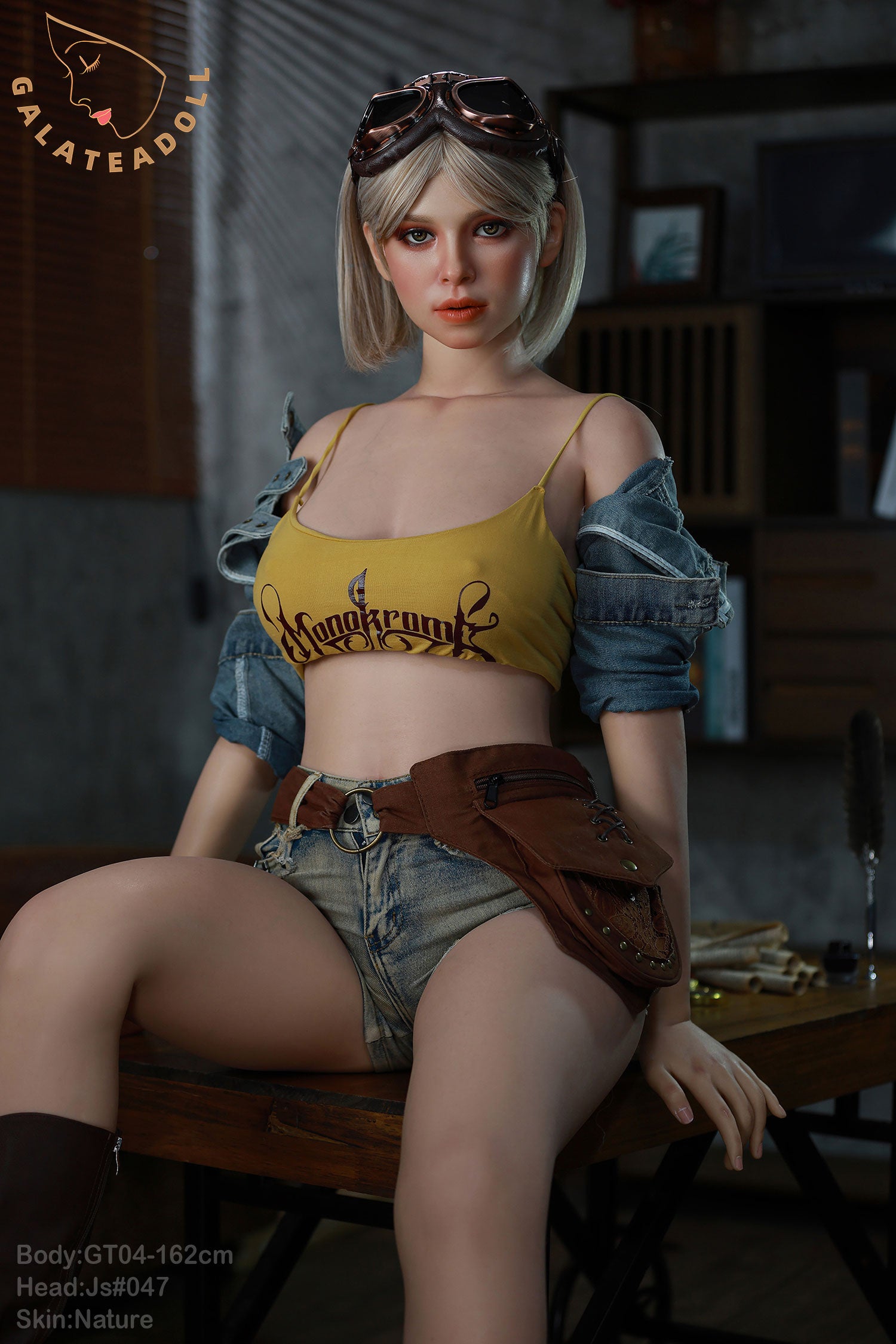 Ria (GALATEA DOLL B cup Full Silicone Hyper Realistic 162CM)