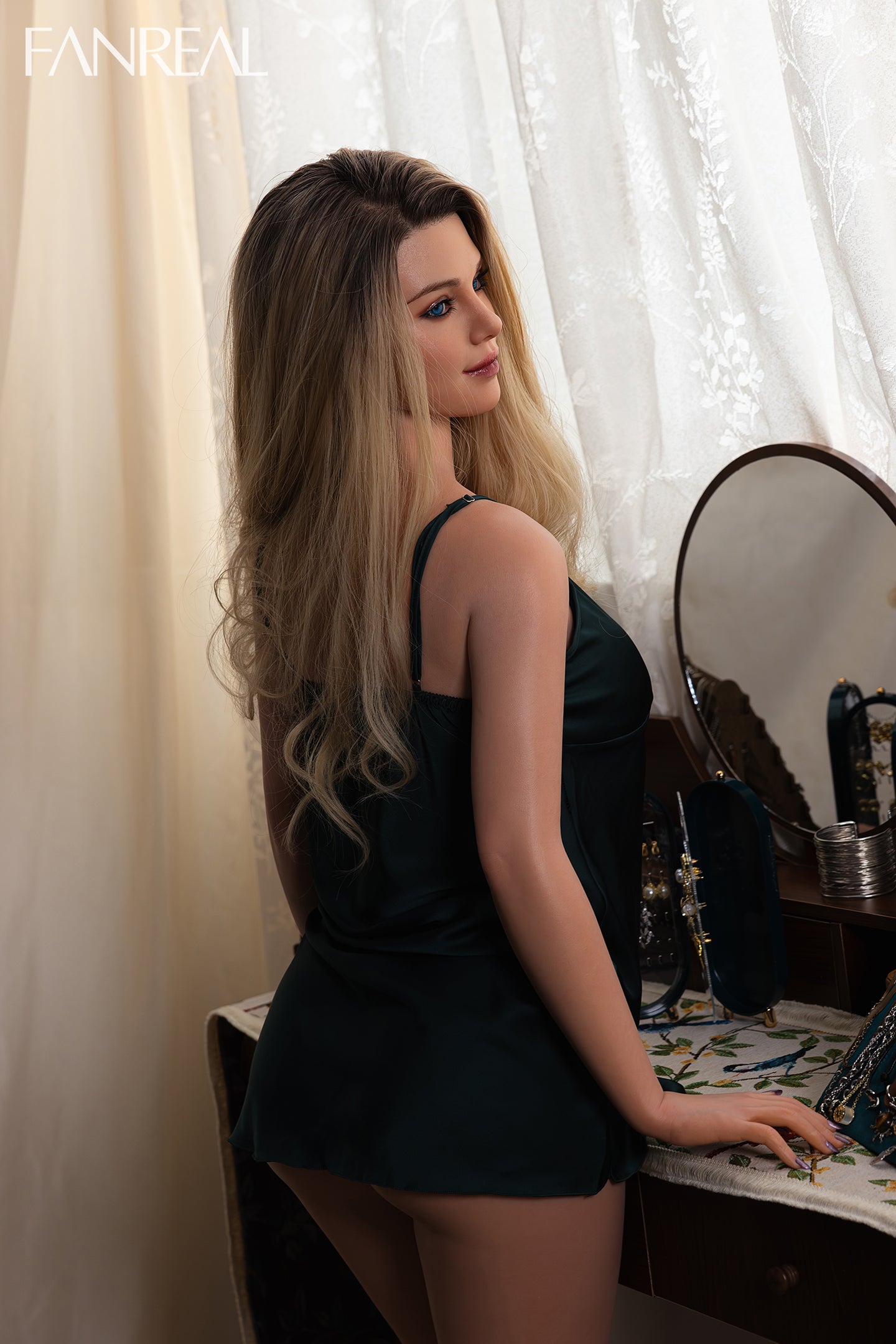 Maria Ros Tan E06 (FANREAL F Cup Full Silicone Ultra Realistic 155CM)