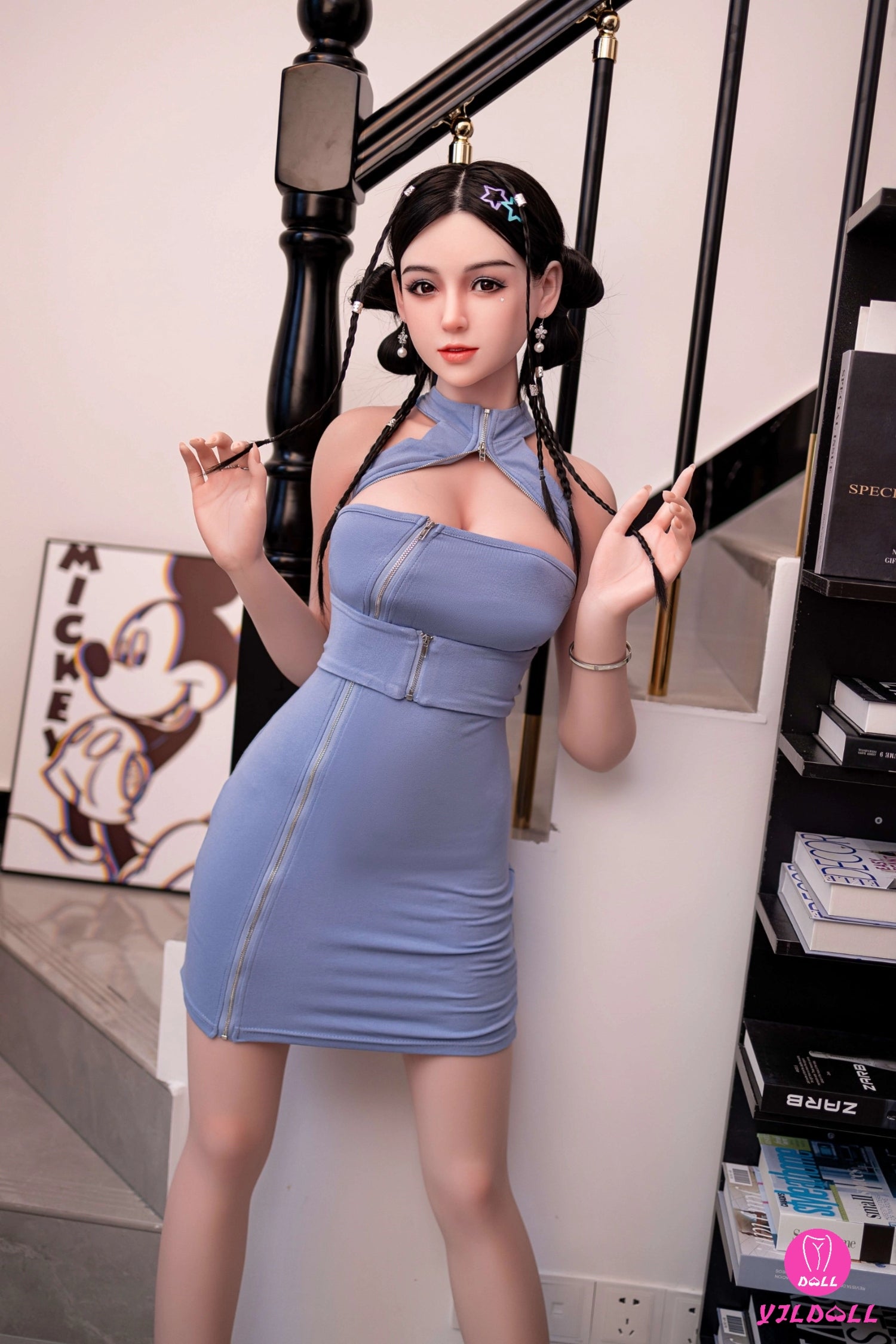 Ellen (YJL DOLL D cup TPE Body + Silicone Head 148CM)