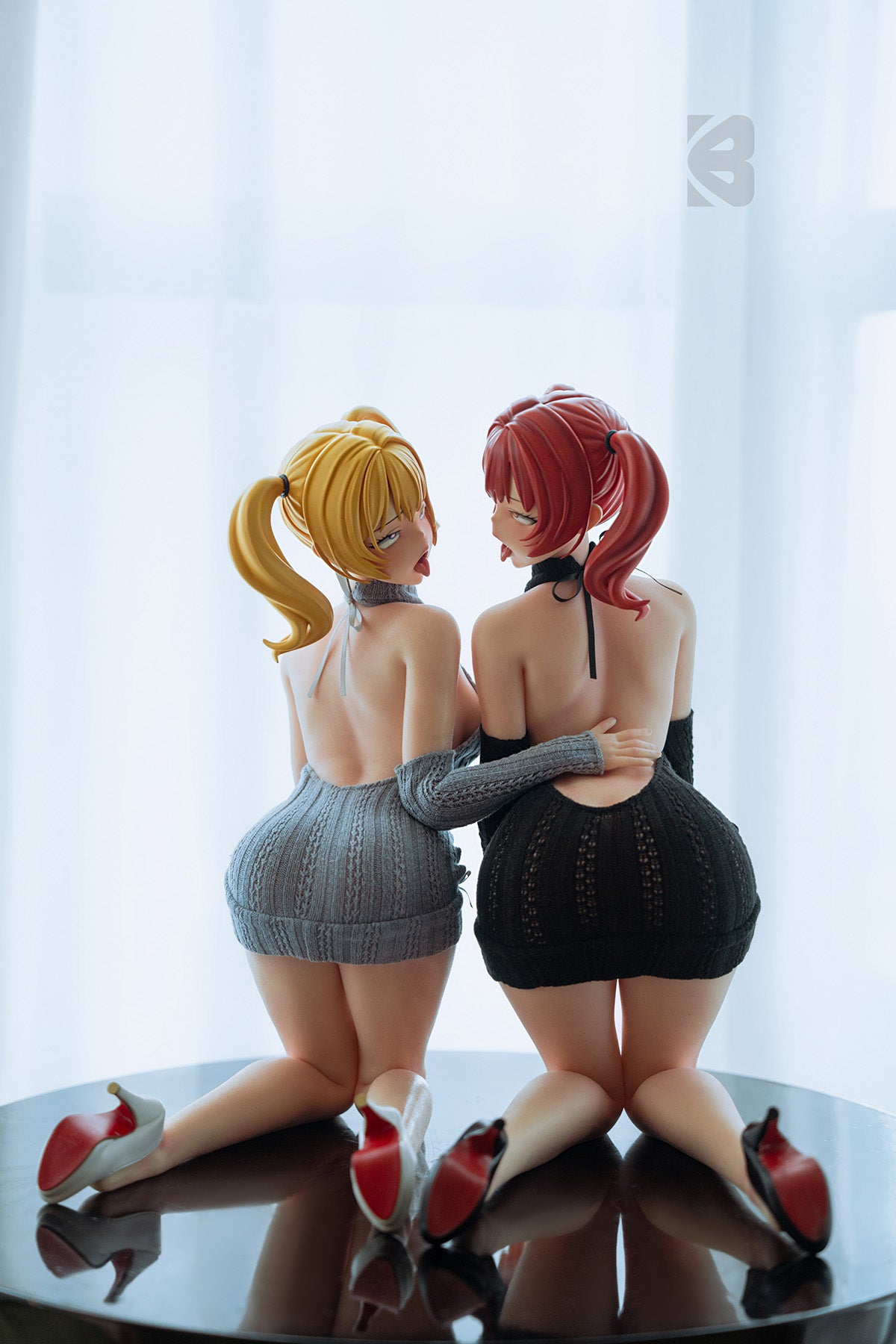 Lulu & Nana (BC DOLLS Full Silicone PU Material Head Baby Dolls 76CM