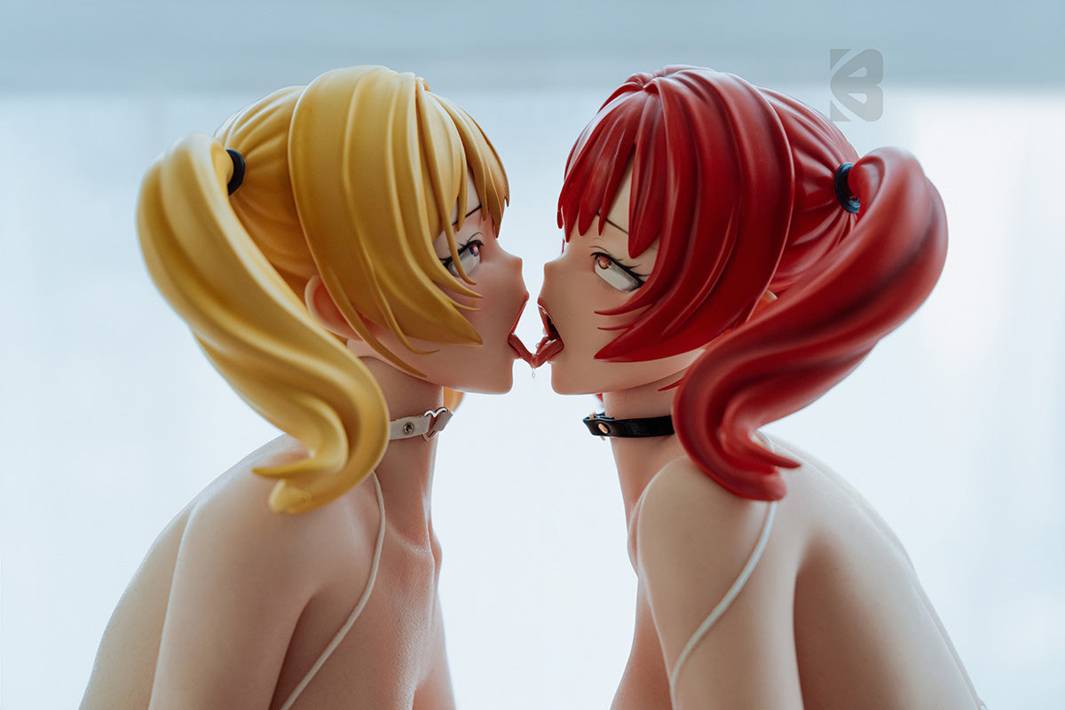 Lulu & Nana (BC DOLLS Full Silicone PU Material Head Baby Dolls 76CM