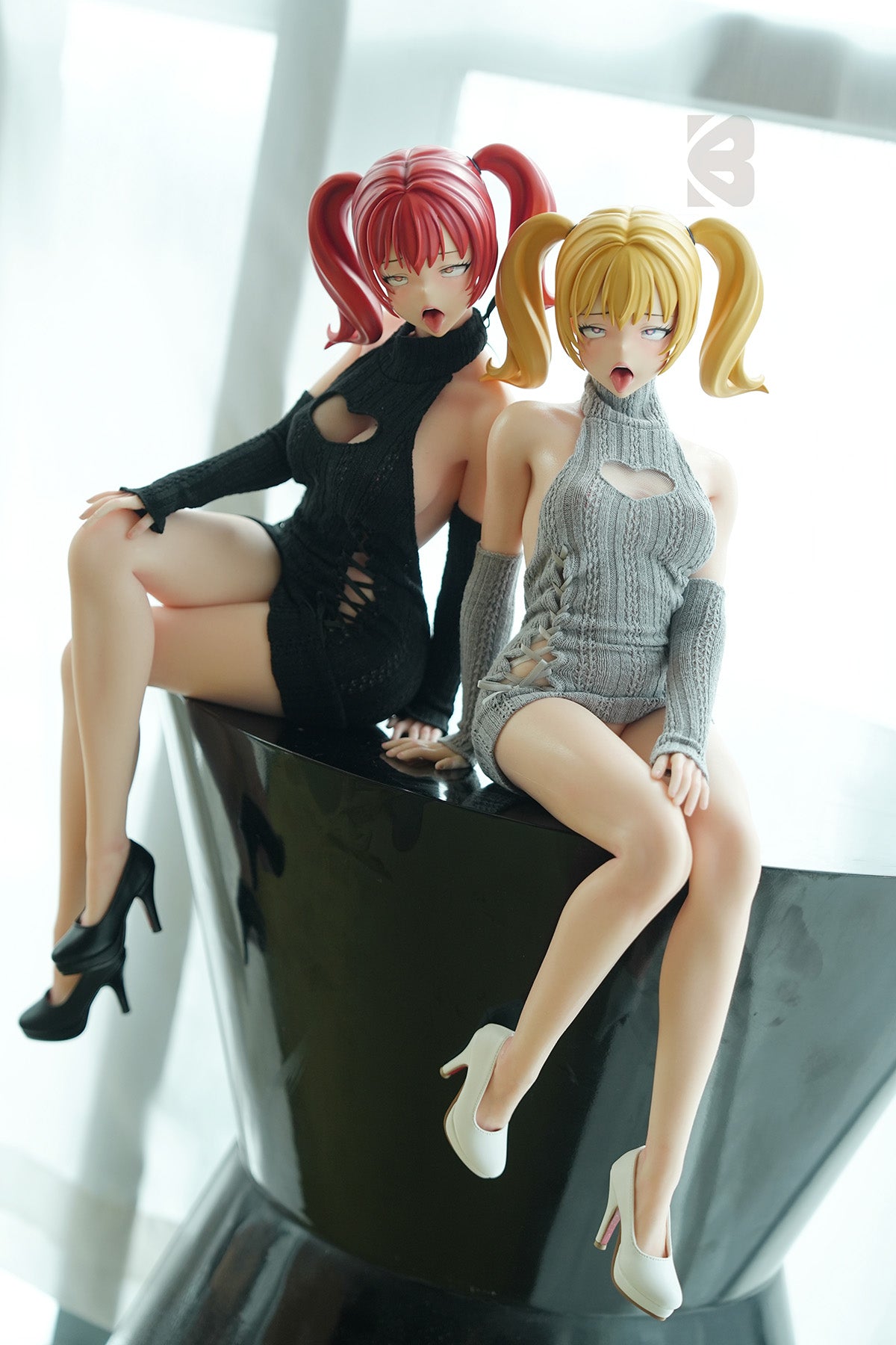 Lulu & Nana (BC DOLLS Full Silicone PU Material Head Baby Dolls 76CM