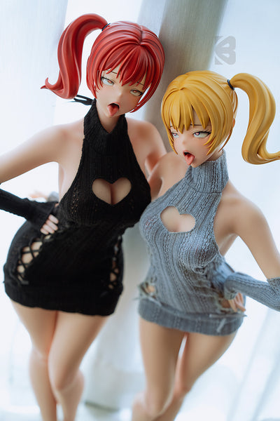 Lulu & Nana (BC DOLLS Full Silicone PU Material Head Baby Dolls 76CM